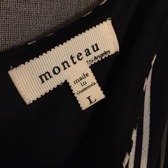 L~ *Jumper* Blk&Wht Striped w/ Adjustable Straps - Picture 7 of 12